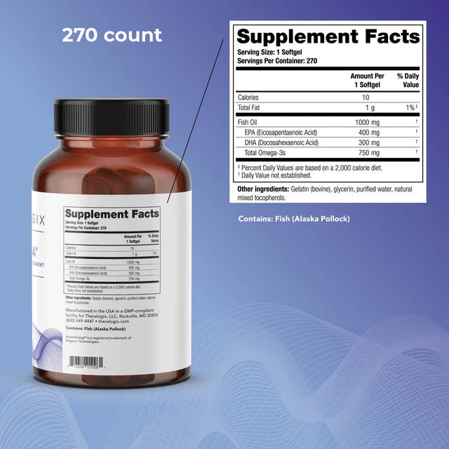 TherOmega® Omega-3 Fish Oil